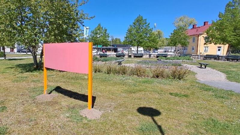 poesivägg, Klintehamn